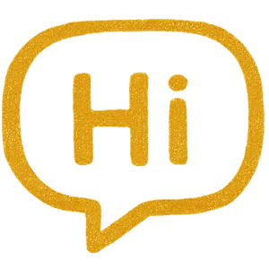 Greeting icon