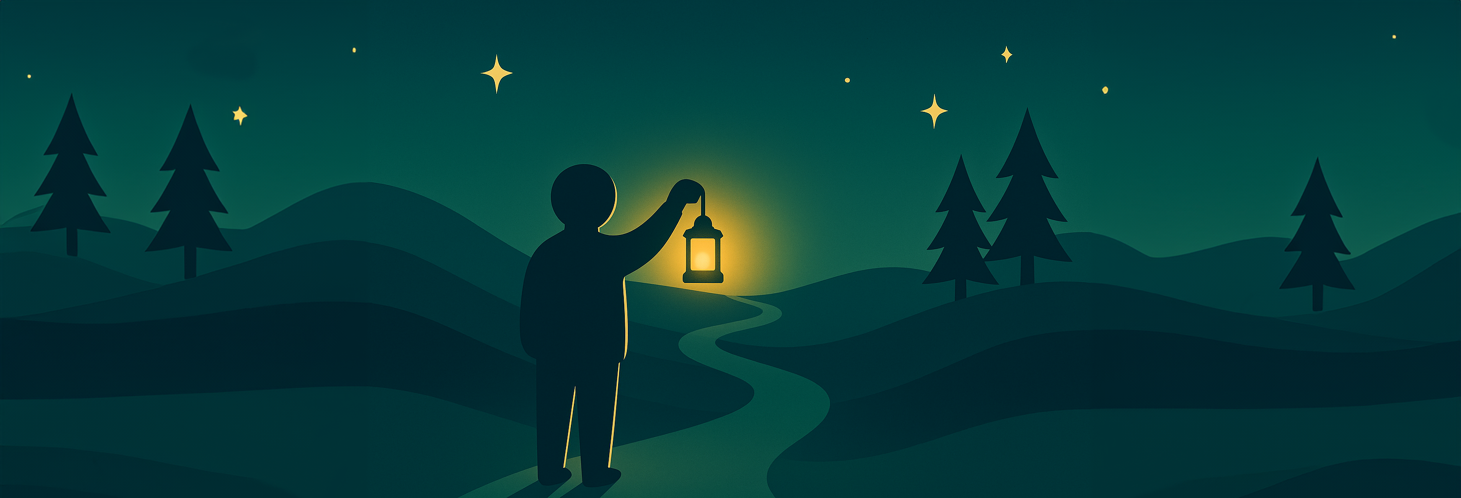 A therapist holding a light