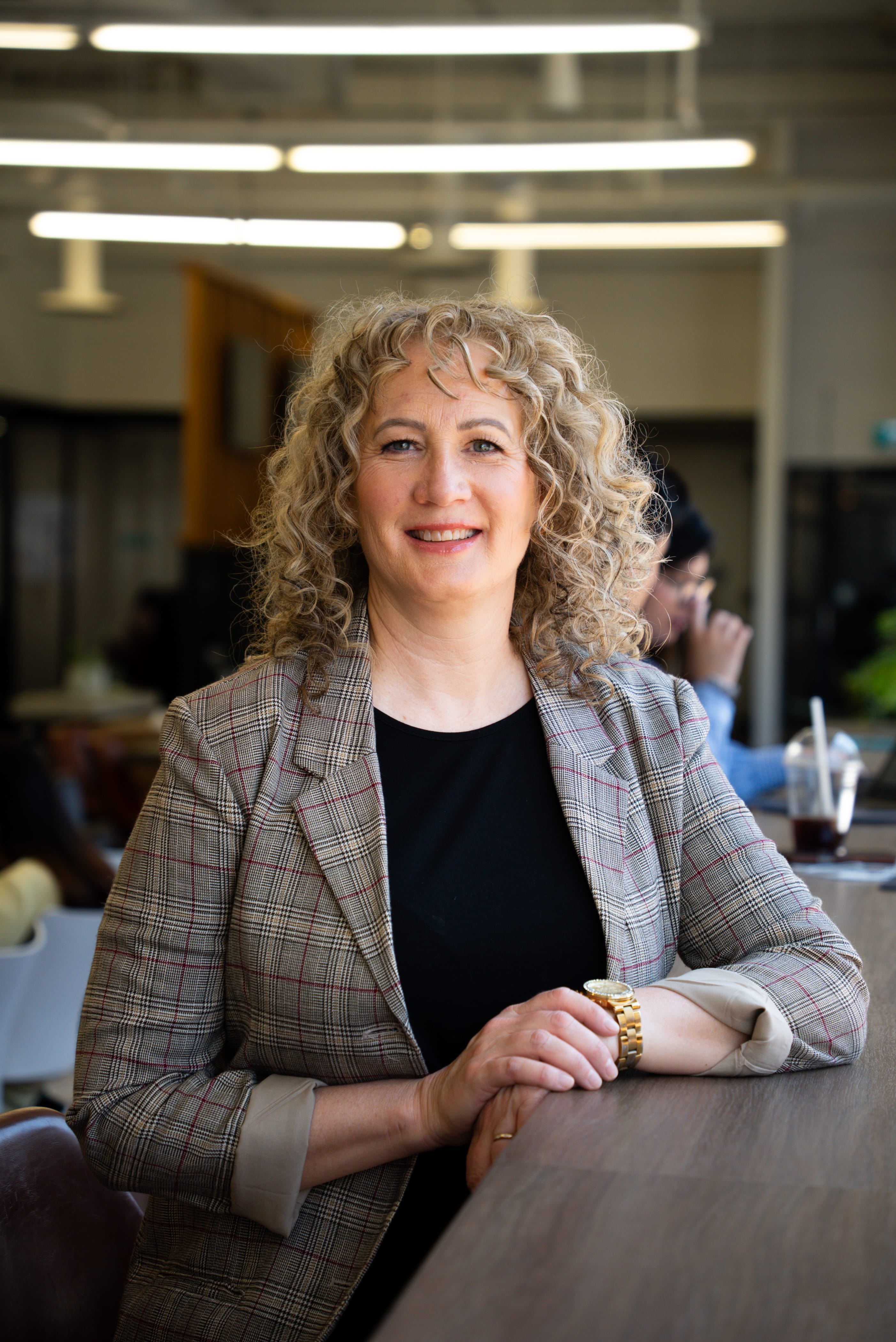 Professional headshot of Patricia Dekowny, Registered Social Worker (AB)