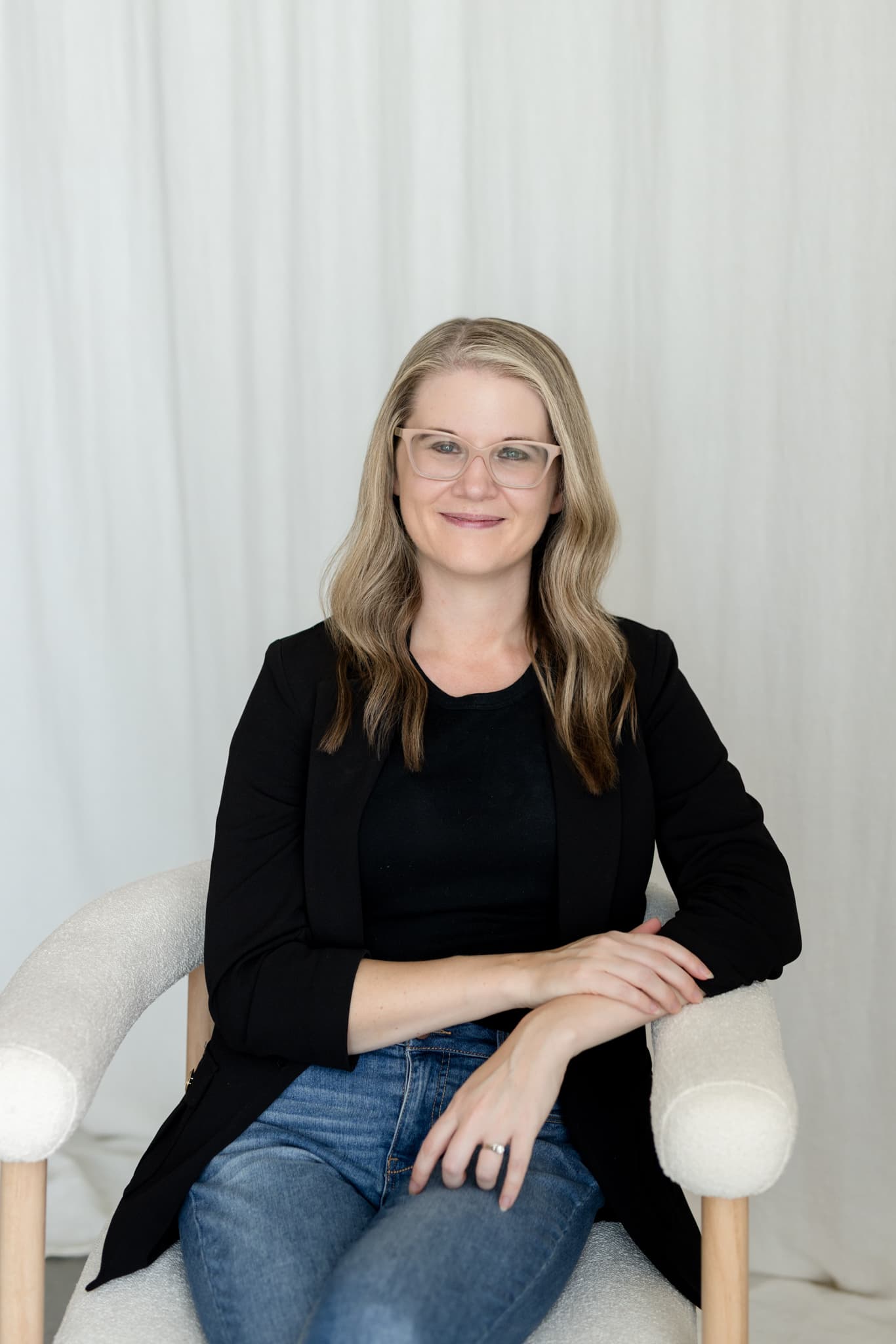 Professional headshot of Paige Abbott, Registered Psychologist (AB)