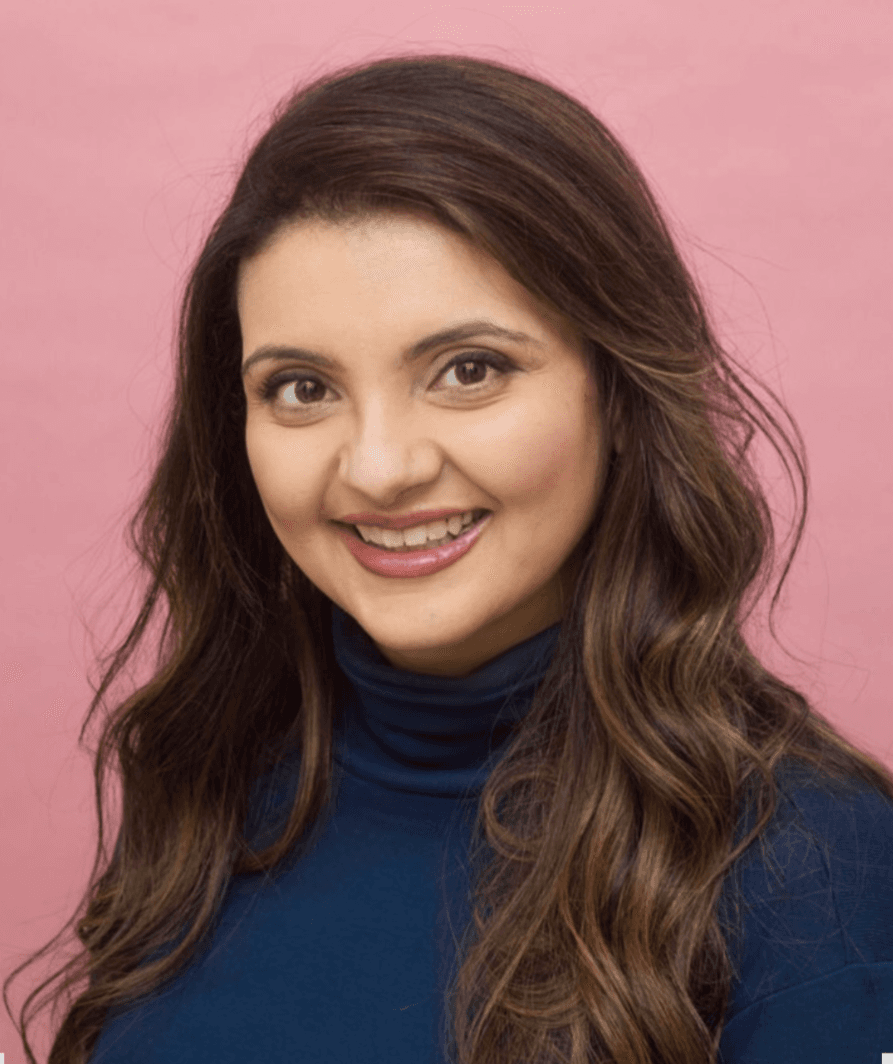 Professional headshot of Irfa Samnani, Registered Psychotherapist (Qualifying) (ON)